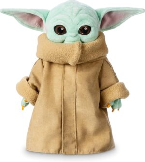 Disney Store Official Grogu Plush Soft Toy, Star Wars The Mandalorian, Baby Yoda, 25cm/9