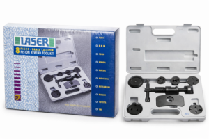 Laser 8 Piece Brake calliper piston rewind tool kit