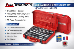 Mecca - Rosso 72pc 1/2 & 1/4 drive mm 2 set together