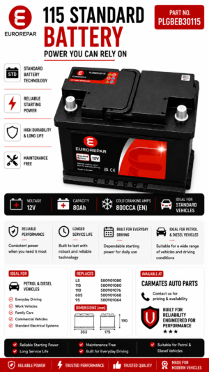 115 STANDARD BATTERY (PLGBEB30115)